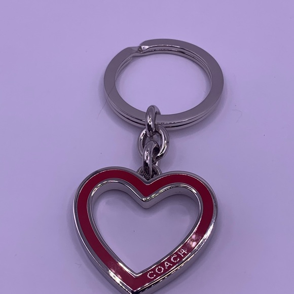 Coach Open Heart Keychain - Picture 5 of 5
